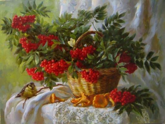 Алмазная мозаика ColorArt Калина 30х40 см (ST401)