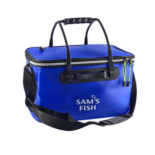 Сумка рыболовная ЭВА Sams Fish SF23837 складная 40 см Синий (541825)