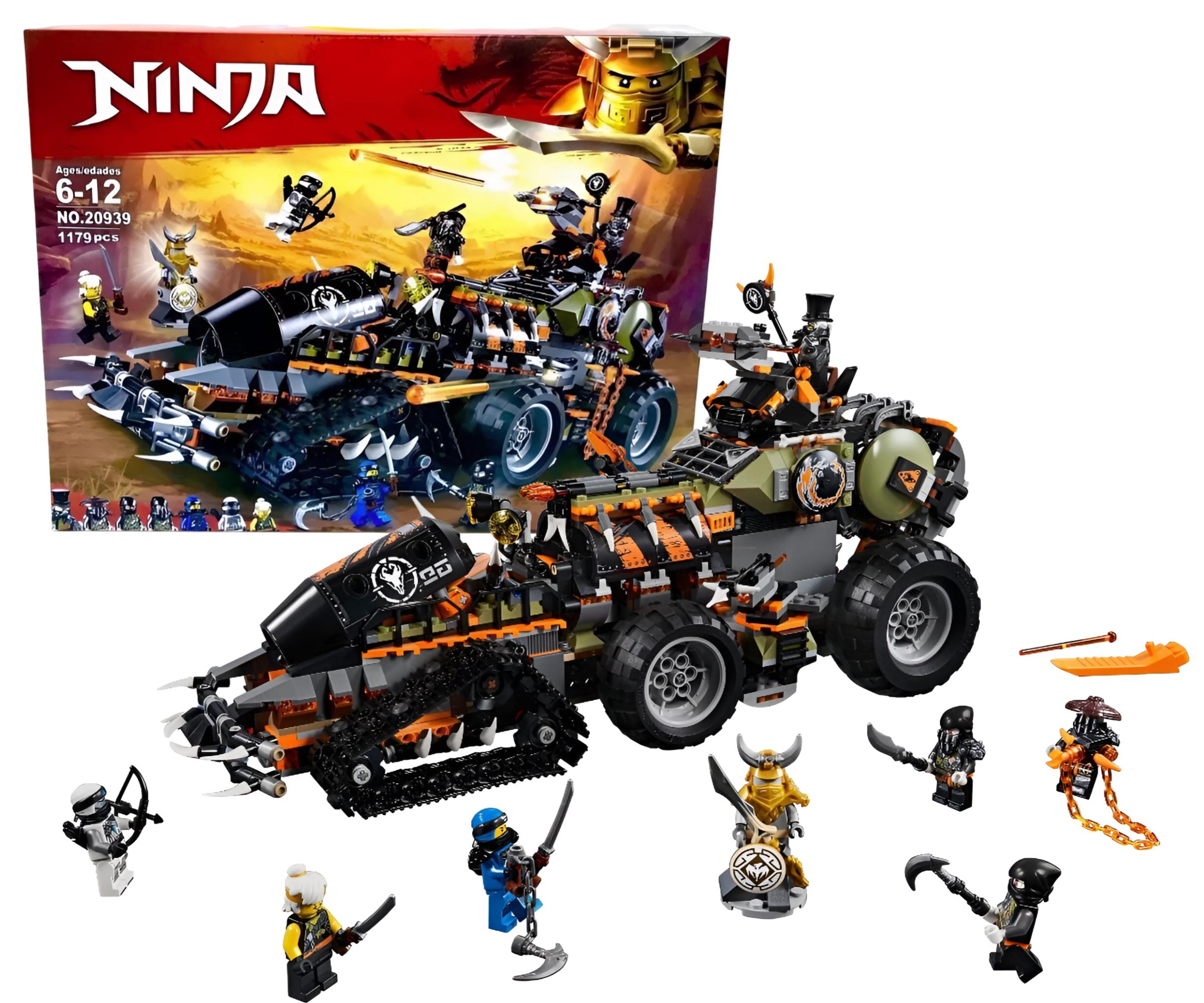 Конструктор детский Ninjago Стремительный путешественник 1179 дет. (20939)