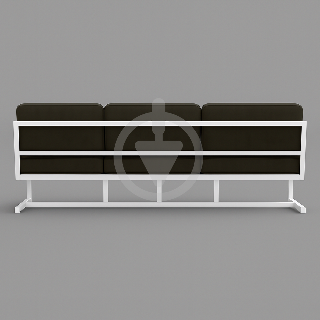 Диван металевий AVVS tech Атлас лофт велюр 246 см Коричневий/Білий (30222882) - фото 3 Диван металевий AVVS tech Атлас лофт велюр 246 см Коричневий/Білий (30222882) - фото 3