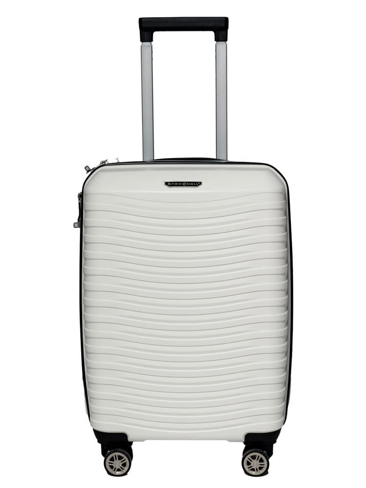 Чемодан Snowball 43803 S Белый (31706209)