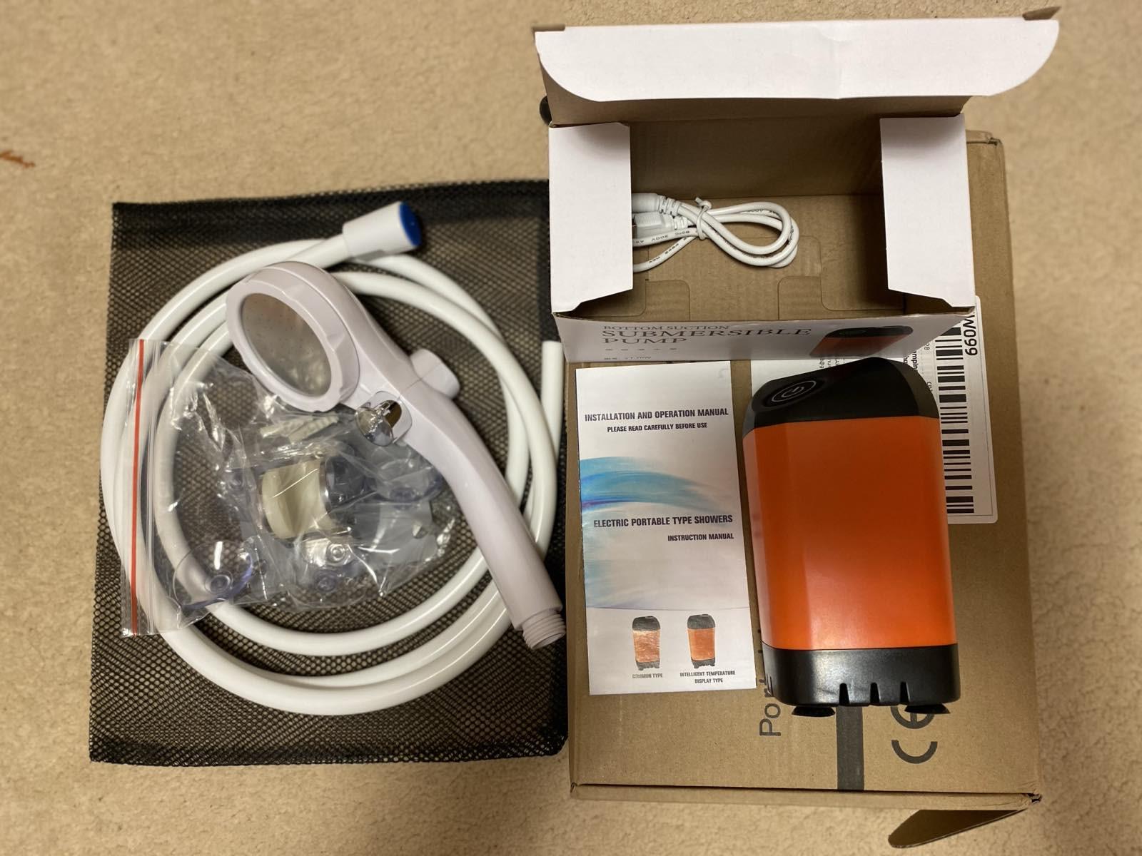 Душ портативний акумуляторний 4800 мА-год - фото 7 Душ портативний акумуляторний 4800 мА-год - фото 7