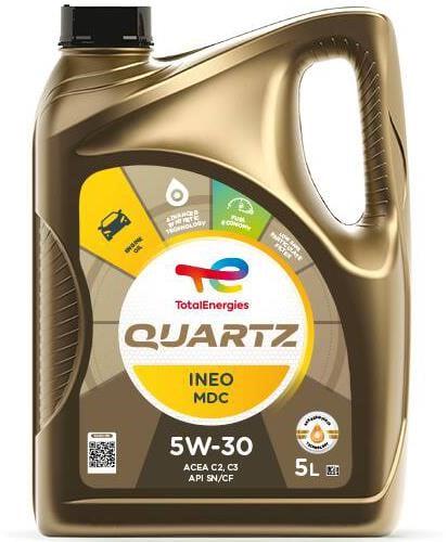 Моторное масло Total Quartz INEO MDC 5W-30 5 л - фото 1 Моторное масло Total Quartz INEO MDC 5W-30 5 л - фото 1