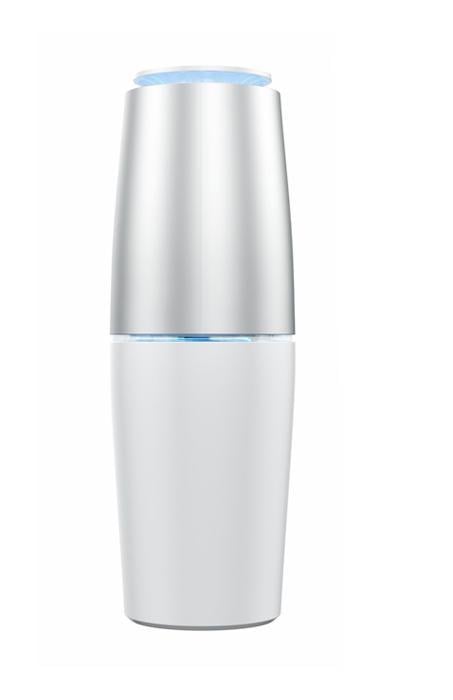 Безшумний міні очисник повітря TURBO CLEAN-U з ультрафіолетовою лампою та зарядкою від USB