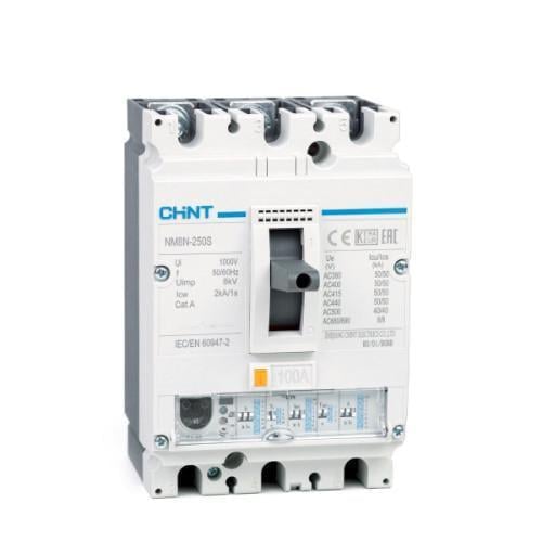 Автоматичний вимикач CHINT NM8N-250S EN 250 3P в литому корпусі (271335)