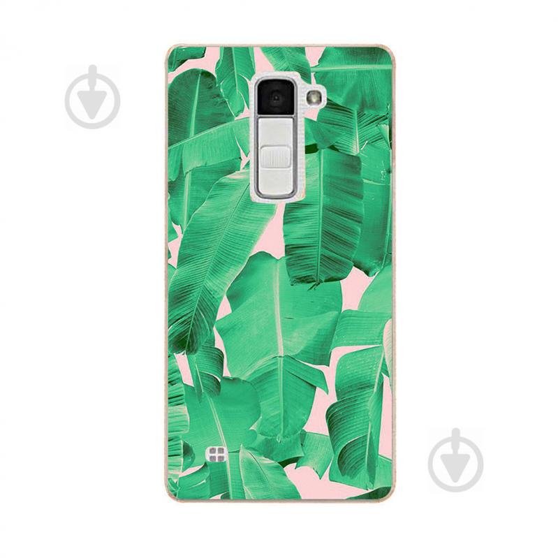 Чехол с рисунком Printed Silicone для LG K7 X210 Листья (hub_rzaP67776)