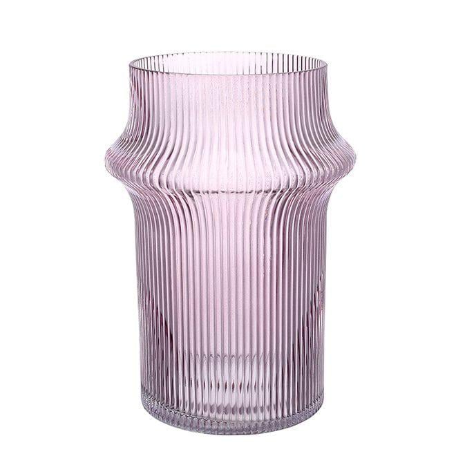 Ваза стеклянная Flora Cosmic 25 см Коричневый (32967)