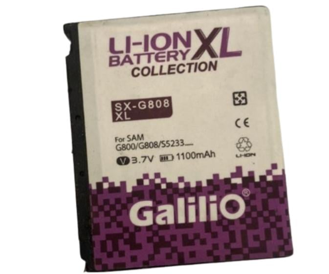 Аккумулятор Galilio для Samsung G808 F488 G800 S5233 S5230 1100 mAh (000020656) Аккумулятор Galilio для Samsung G808 F488 G800 S5233 S5230 1100 mAh (000020656)