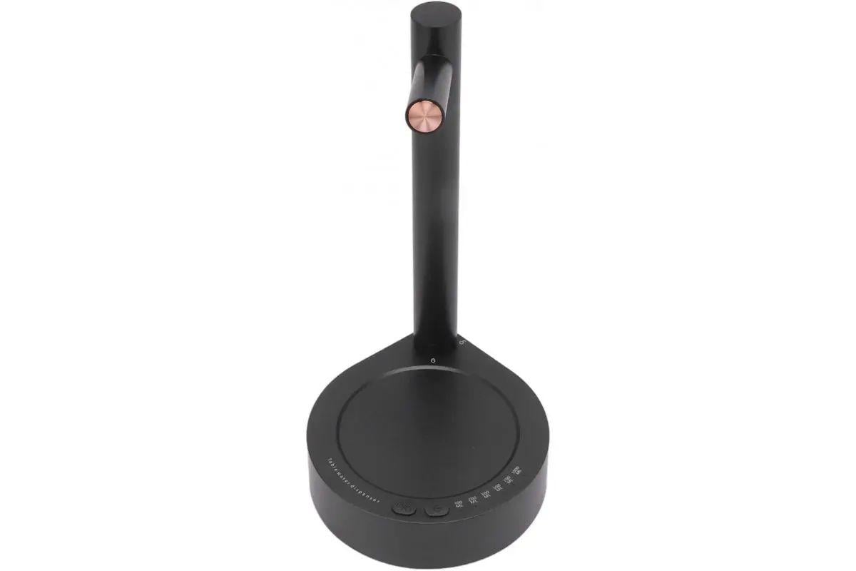 Диспенсер для воды умный Water Dispenser с USB зарядкой 1800 mAh 7 режимов работы 227х135х120 мм Черный (opt-15762)