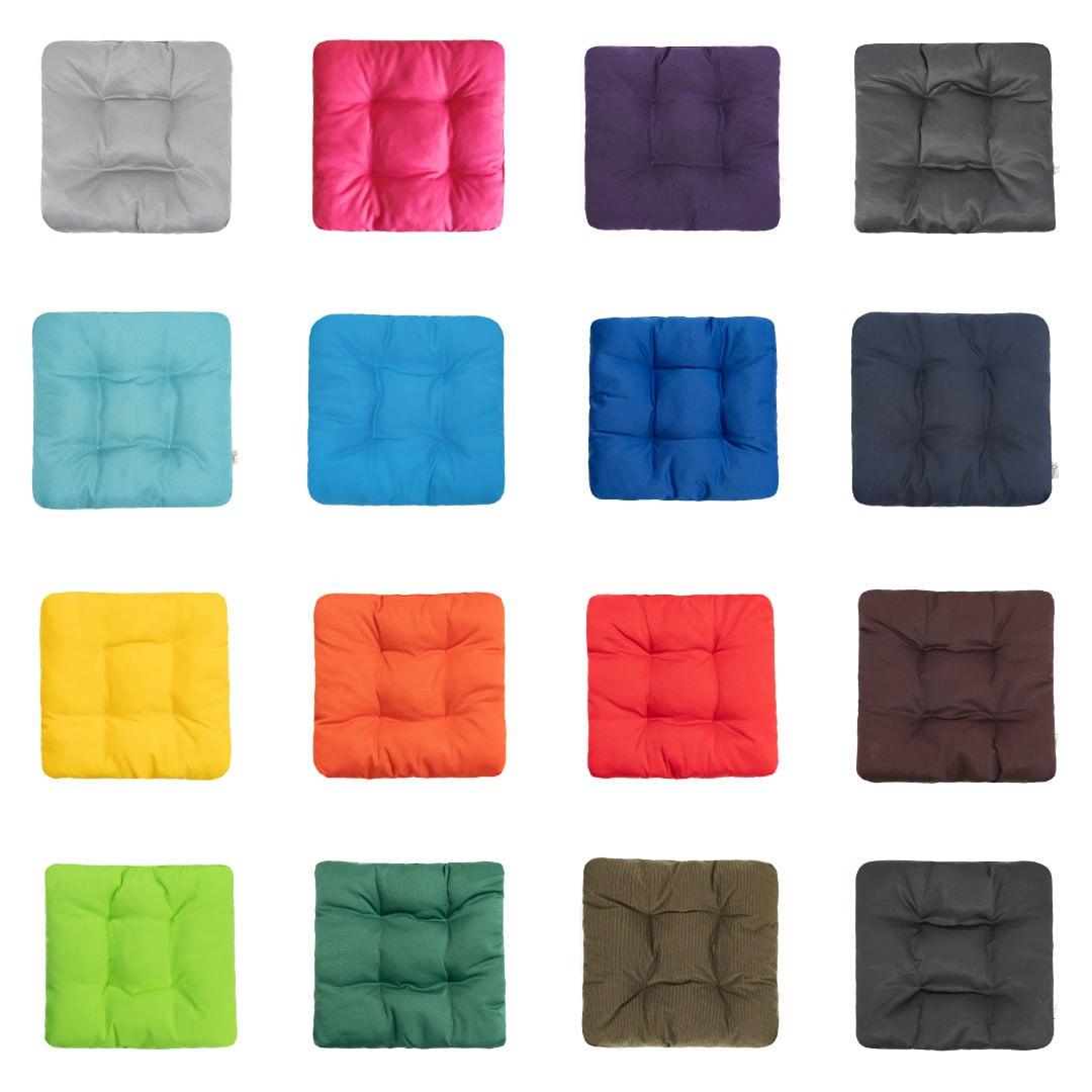 Подушка для стільця/крісла/табурету 55х55х8 см Рожевий (2238185094) - фото 4 Подушка для стільця/крісла/табурету 55х55х8 см Рожевий (2238185094) - фото 4