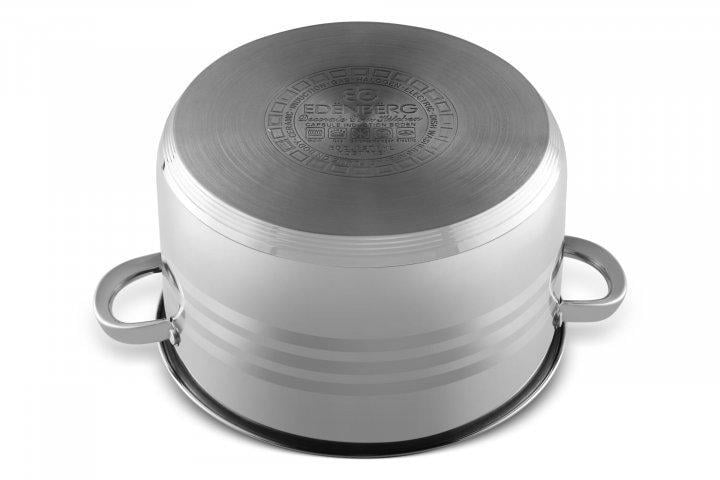 Каструля Edenberg 10,2 л (EB-3019) - фото 2 Каструля Edenberg 10,2 л (EB-3019) - фото 2