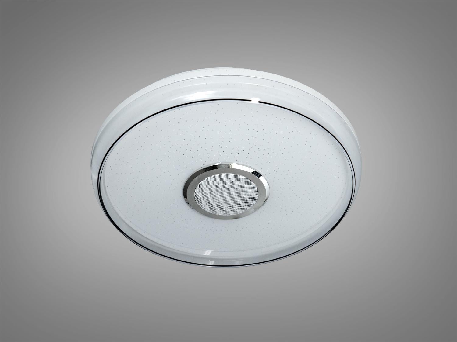 Люстра смарт LED RGB/MP3/TUYA/пульт 70 Вт Белый (DB-8305/400RGB+MP3+TUYA)