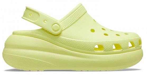 Сабо жіночі Crocs Classic Crush M4W6 р. 36 23 см Sulphur (207521) - фото 2