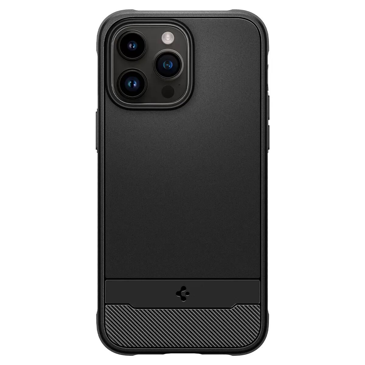 Чехол-накладка Spigen Rugged Armor Mag Case with MagSafe for iPhone 14 Pro Max Matte Black (ACS04812)