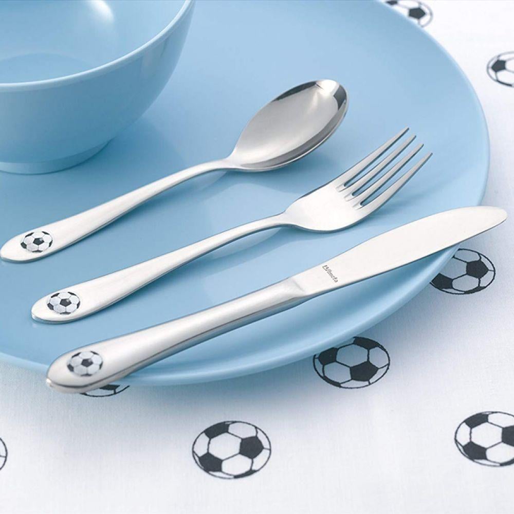 Набор детских столовых приборов Amefa Footie 3 предмета (F842200G020A30) - фото 2 Набор детских столовых приборов Amefa Footie 3 предмета (F842200G020A30) - фото 2