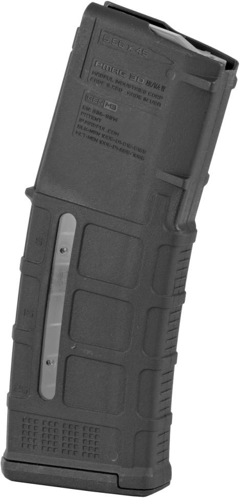 Магазин Magpul PMAG 30 AR/M4 GEN M3 Window калибр .223 Rem на 30 патронов с окном Black (94736) - фото 4 Магазин Magpul PMAG 30 AR/M4 GEN M3 Window калибр .223 Rem на 30 патронов с окном Black (94736) - фото 4