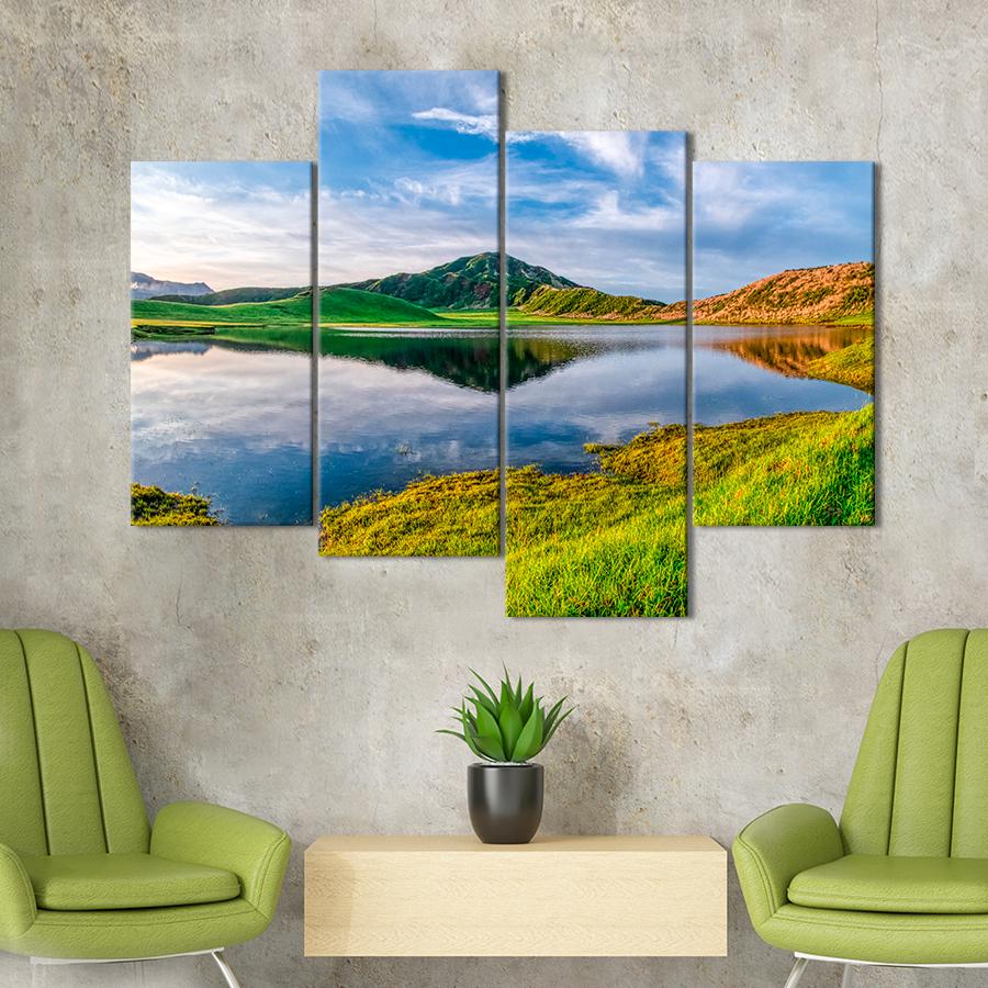 Картина природа Красивое озеро Тузколь 129x90 см (A1121-4)