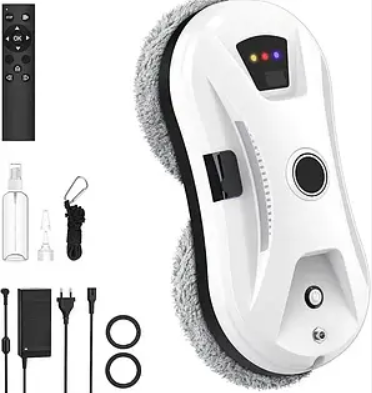 Робот-мойщик окон и стен овальный 80 Вт 1,6 кг Белый (31941079)