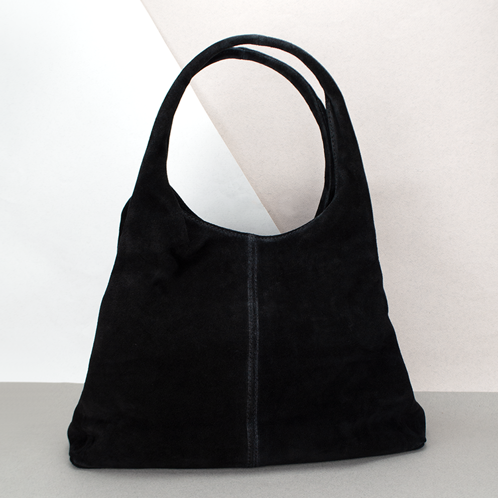 Сумка-шопер жіноча замшева Virginia Conti 03790 Чорний (2430424028) Сумка-шопер жіноча замшева Virginia Conti 03790 Чорний (2430424028)