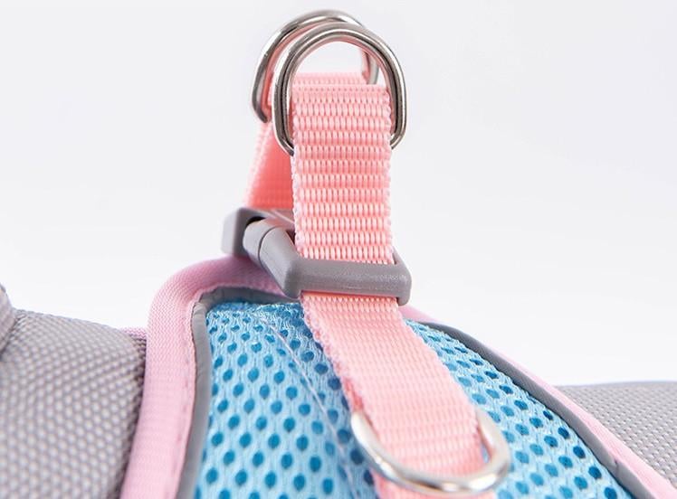 Шлейка-поводок для собак Runner светоотражающий XXS Голубой (2296454337) - фото 2 Шлейка-поводок для собак Runner светоотражающий XXS Голубой (2296454337) - фото 2