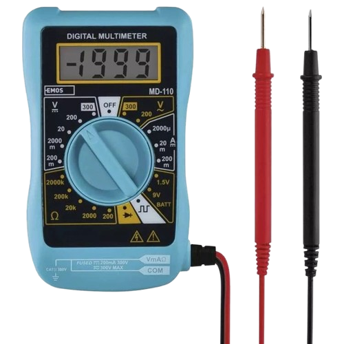 Мультиметр цифровой Emos M0320 Черный (31561142)