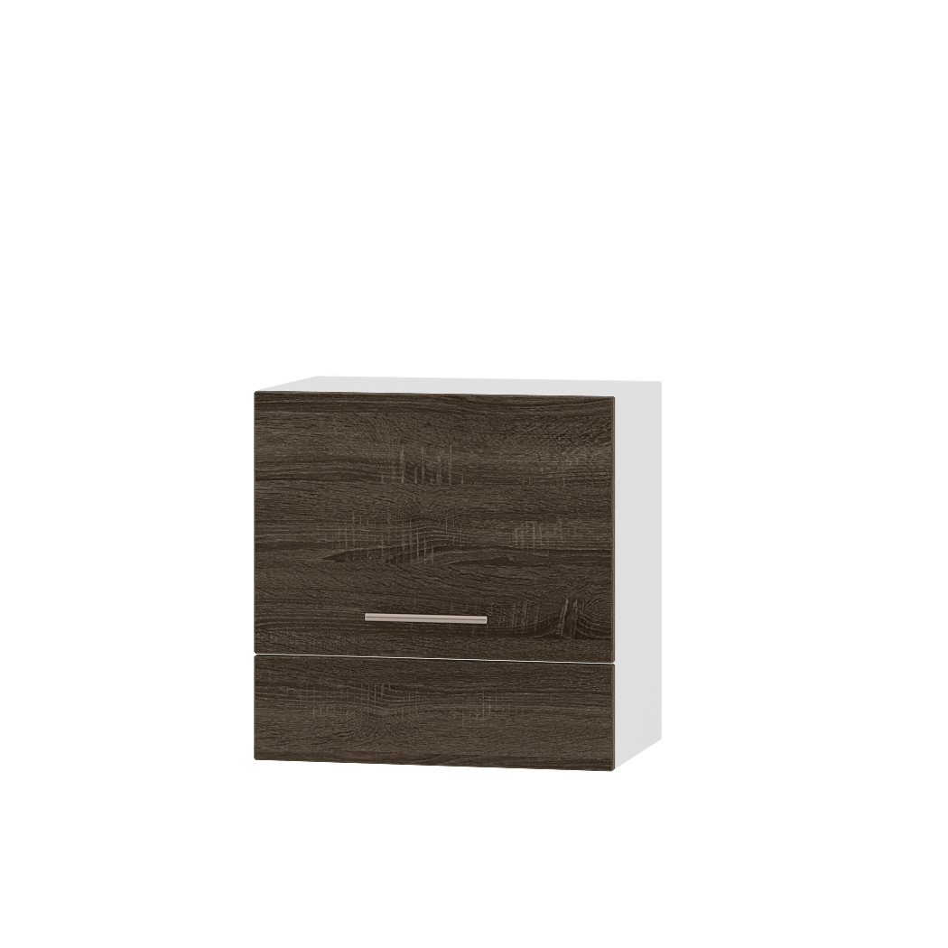 Шафа верхня Еверест Оптіма модуль Верх для витяжки В11-500 50х30х50 см Дуб Сонома Трюфель/Білий (08466) - фото 1 Шафа верхня Еверест Оптіма модуль Верх для витяжки В11-500 50х30х50 см Дуб Сонома Трюфель/Білий (08466) - фото 1