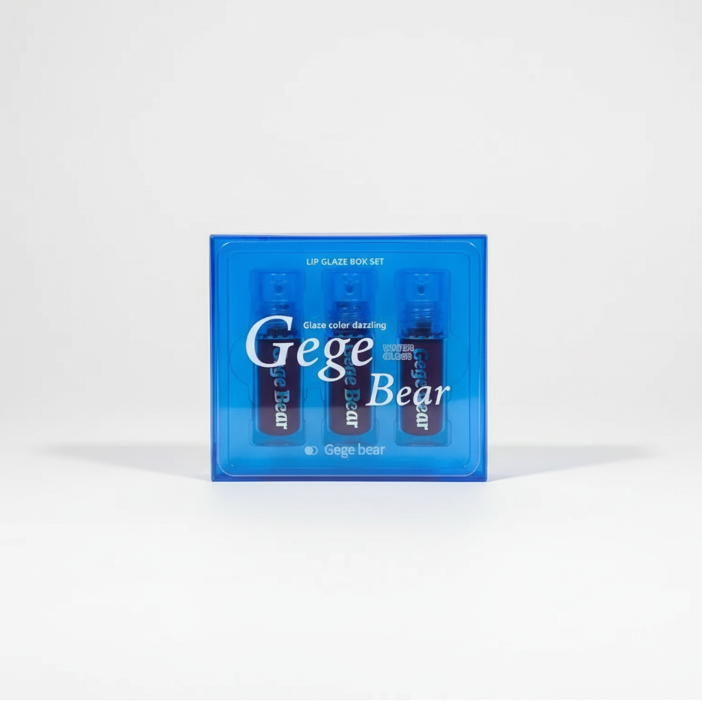 Набор зеркальных блесков-тентов Gege Bear Blue с фруктовым ароматом 3 шт. (2711322187)