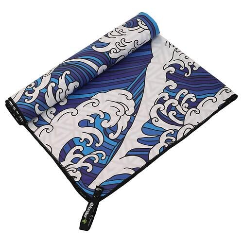 Полотенце для пляжа и бассейна 4monster T-PST SAND-FREE SINGLE SEA из микрофибры 80х160 см Сине-белый (31807821) Полотенце для пляжа и бассейна 4monster T-PST SAND-FREE SINGLE SEA из микрофибры 80х160 см Сине-белый (31807821)