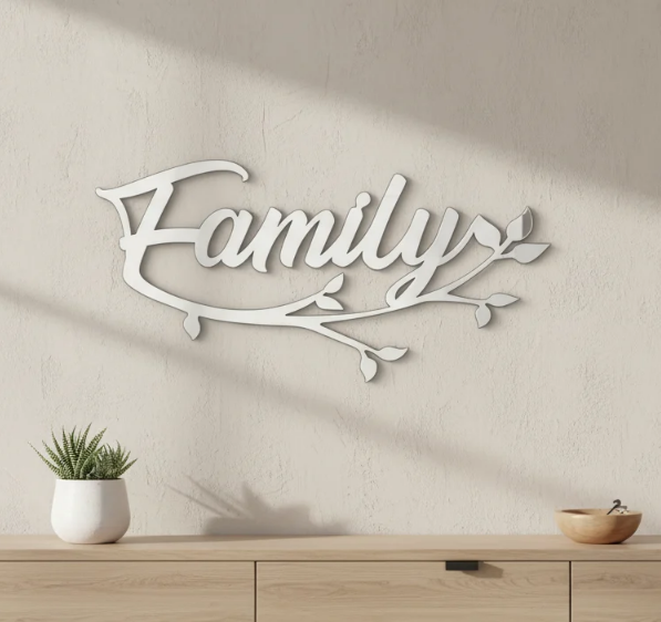 Дзеркальний декор DFA Family для стін та меблів Срібний (YA00046-S)