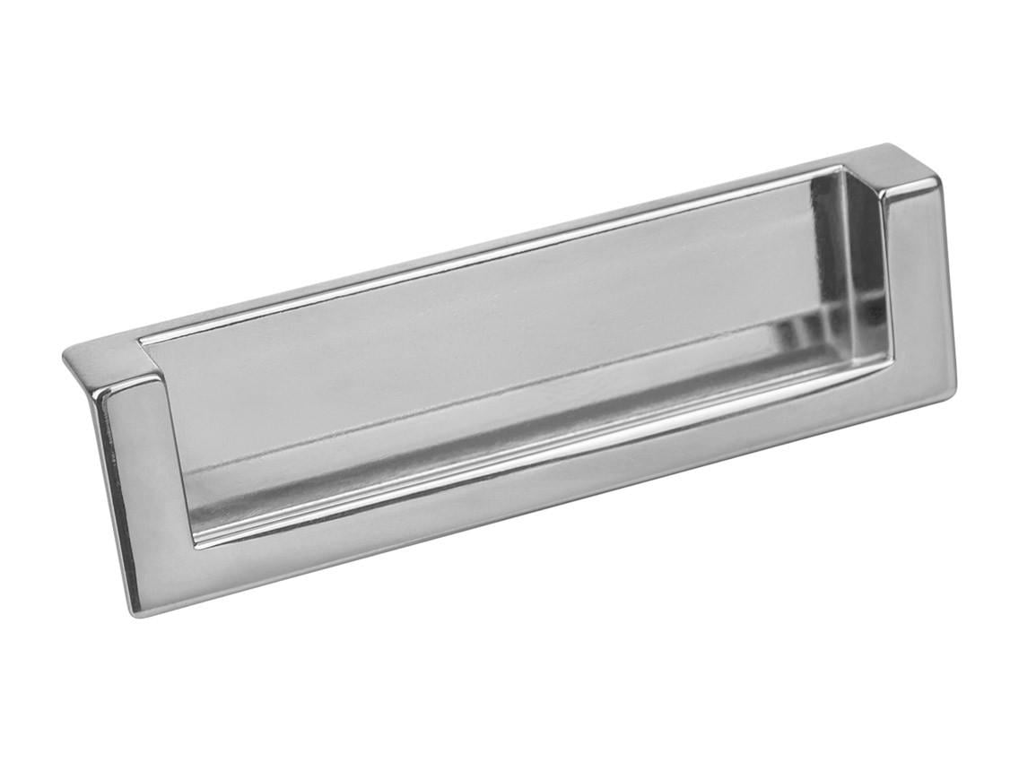 Мебельная ручка врезная Gamet UN50-0096-G0008 Хром матовый (114596)