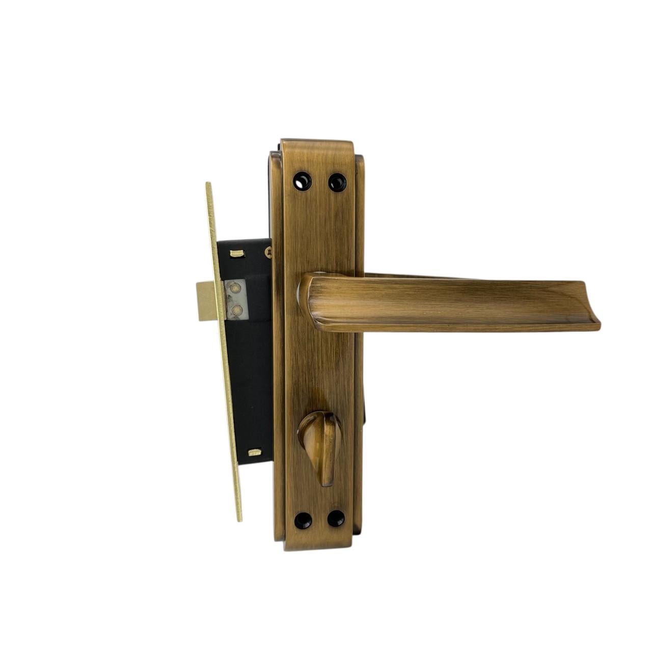 Замок з ручками Ozcanlar Armoni WC 62 мм Mat/Oksid (330070)