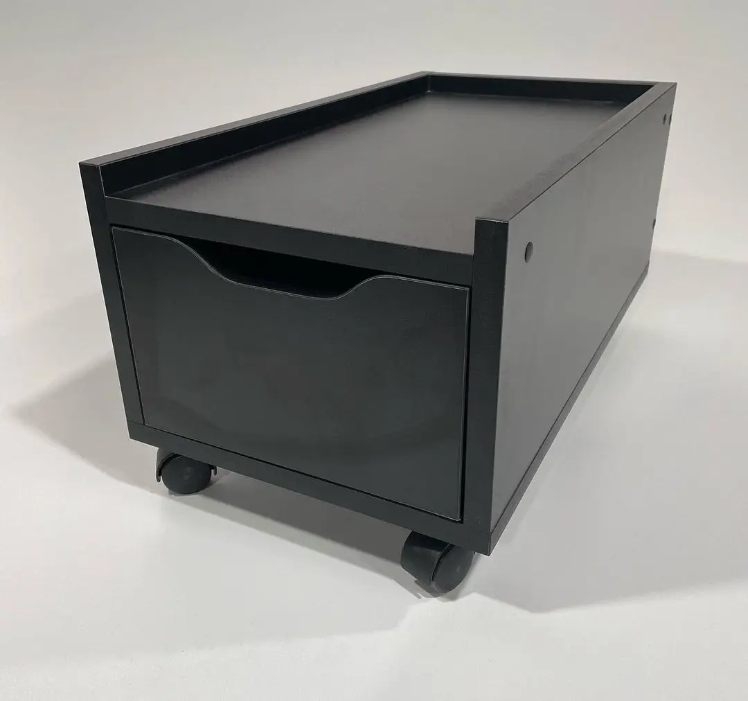 Підставка для системного блоку з ящиком Drom 30х55 см Чорний