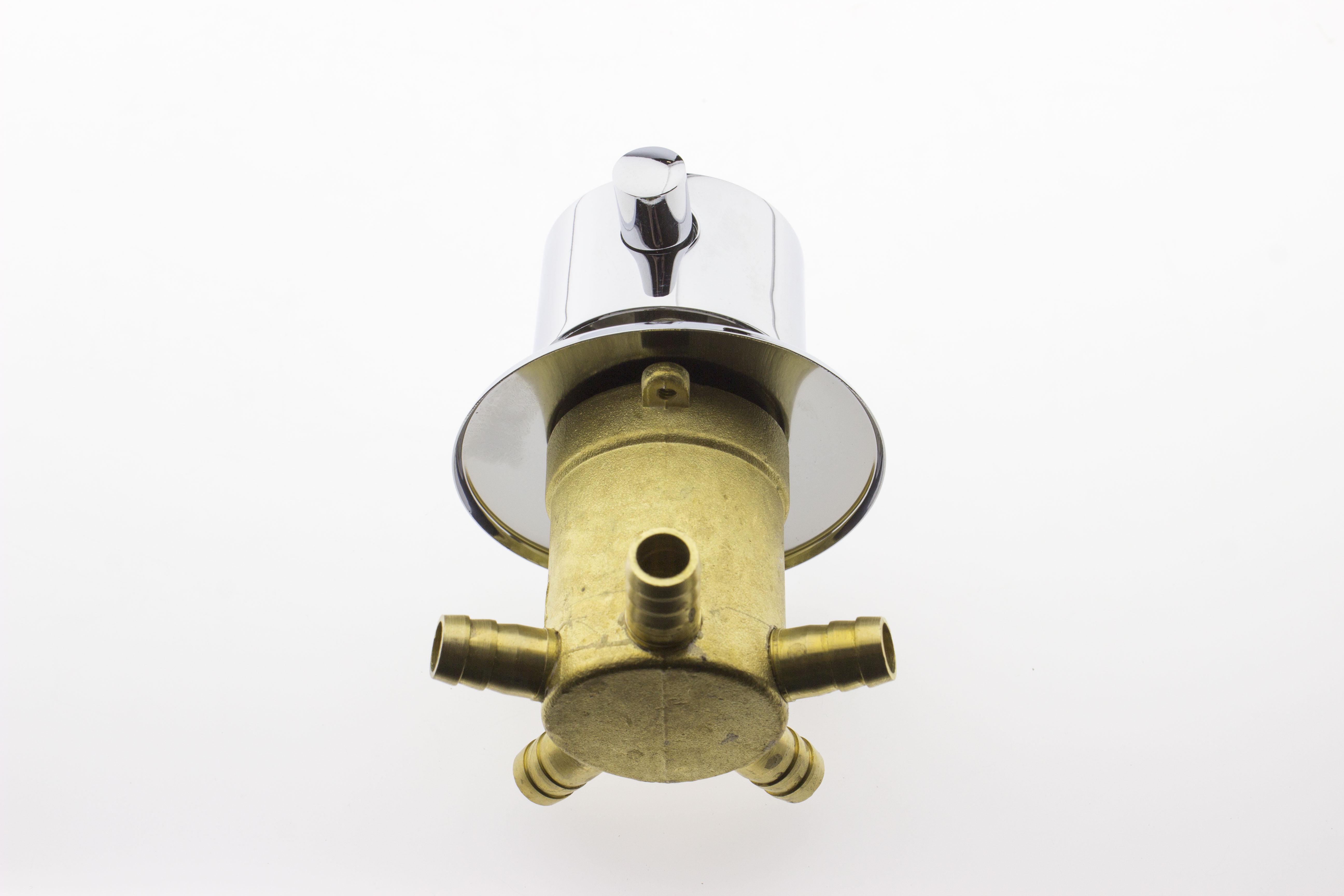 Перемикач для душової кабіни С5 на 5 положень під штуцер вбудований (12596759) - фото 8