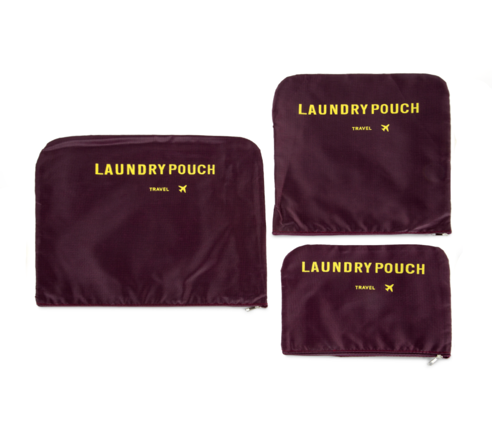 Набір органайзерів дорожніх 6 шт. Бордовий (29433512) - фото 6 Набір органайзерів дорожніх 6 шт. Бордовий (29433512) - фото 6