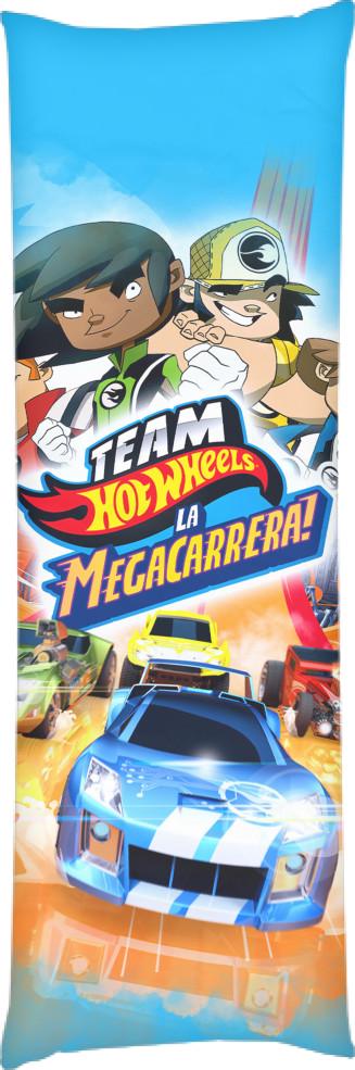 Подушка дакимакура Hot Wheels 17 40x100 см (13533704)