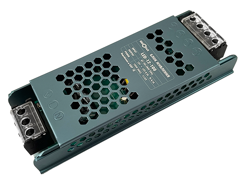 Блок питания Biom IP20 8,3A LED-12-100 12V 100W (23500041)