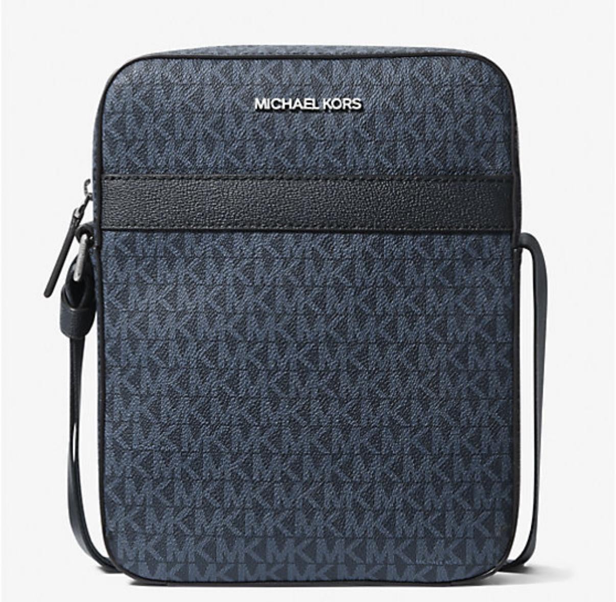 Чоловіча сумка Michael Kors Cooper Signature Logo Flight Bag Navy (34769311)