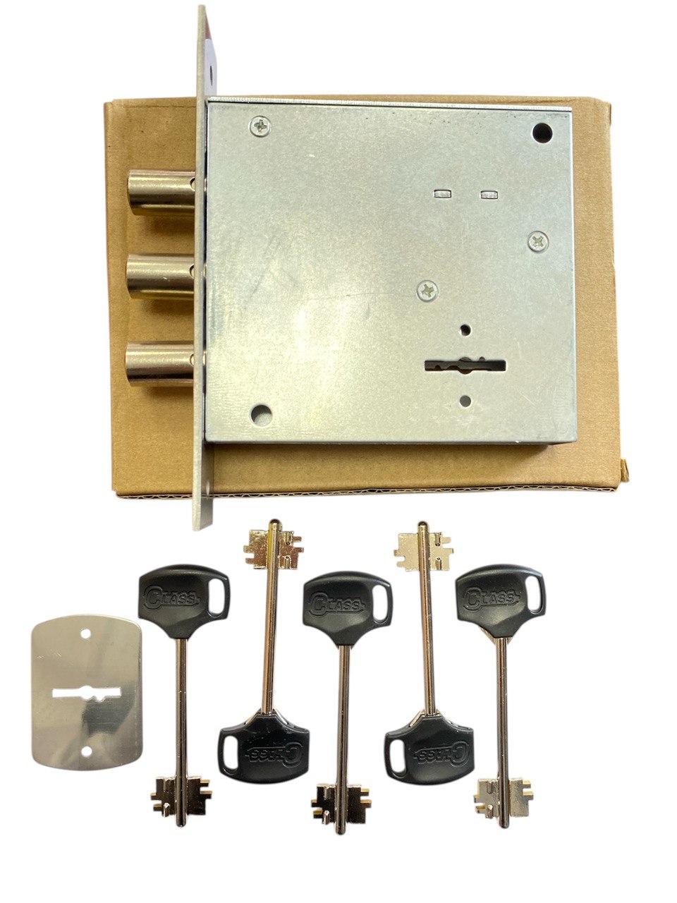 Замок сувальдный Class 04.02 латунные ключи (ЗФ 6211) - фото 2