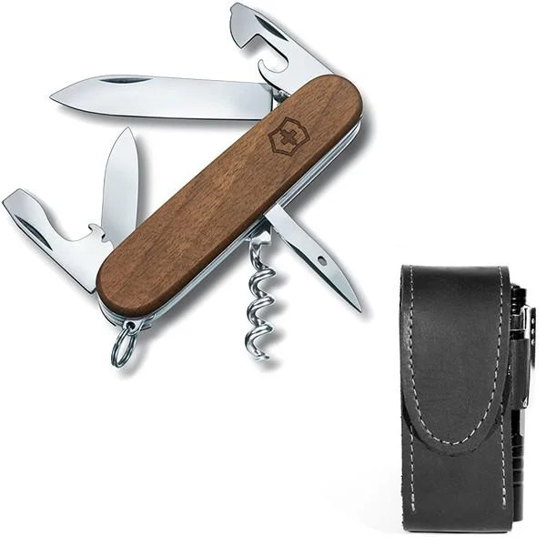 Комплект ніж Victorinox Spartan 1.3601.63/чохол з ліхтариком