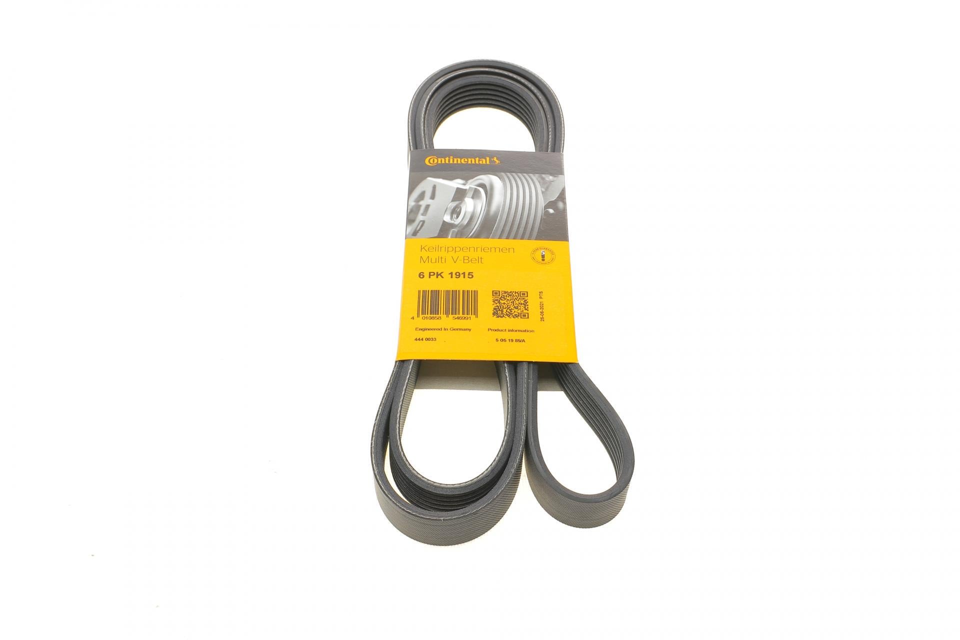 Ремінь генератора Continental для Ford Focus 1.4/1.6 16V 98-04 (6PK1915)