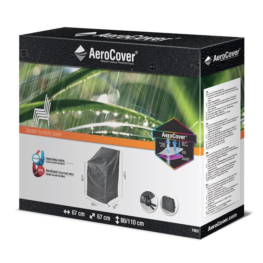 Чехол PLATINUM AeroCover на стек садовых стульев 670X670Xh80/110 см Серый (7962) - фото 13 Чехол PLATINUM AeroCover на стек садовых стульев 670X670Xh80/110 см Серый (7962) - фото 13