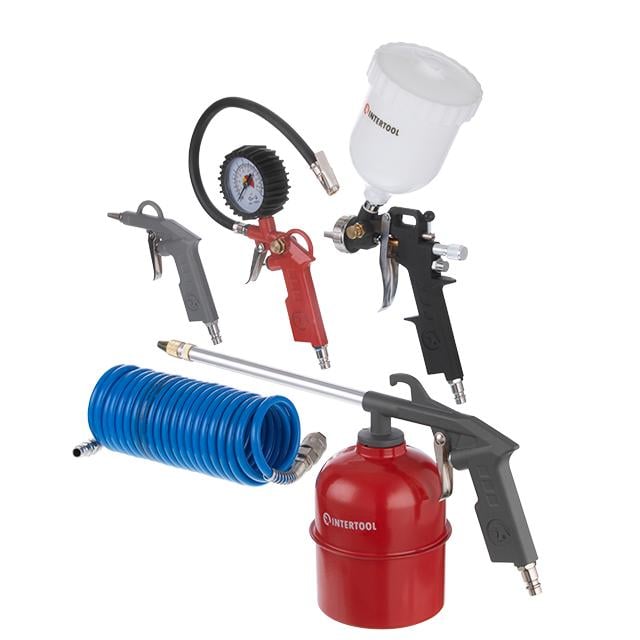 Пневматический Intertool 5 ед. (PT-1502)