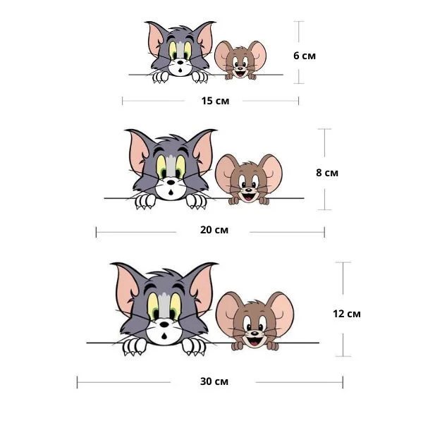 Наклейки на автомобиль из прочного ПВХ 3 шт. (AN00156) - фото 11 Наклейки на автомобиль из прочного ПВХ 3 шт. (AN00156) - фото 11