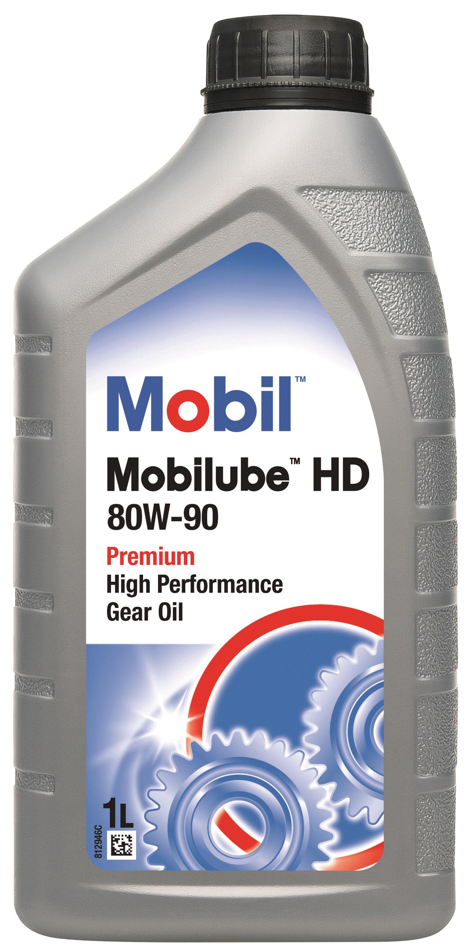Трансмиссионное масло Mobil Mobilube HD 80W-90 GL-5 1 л (566)