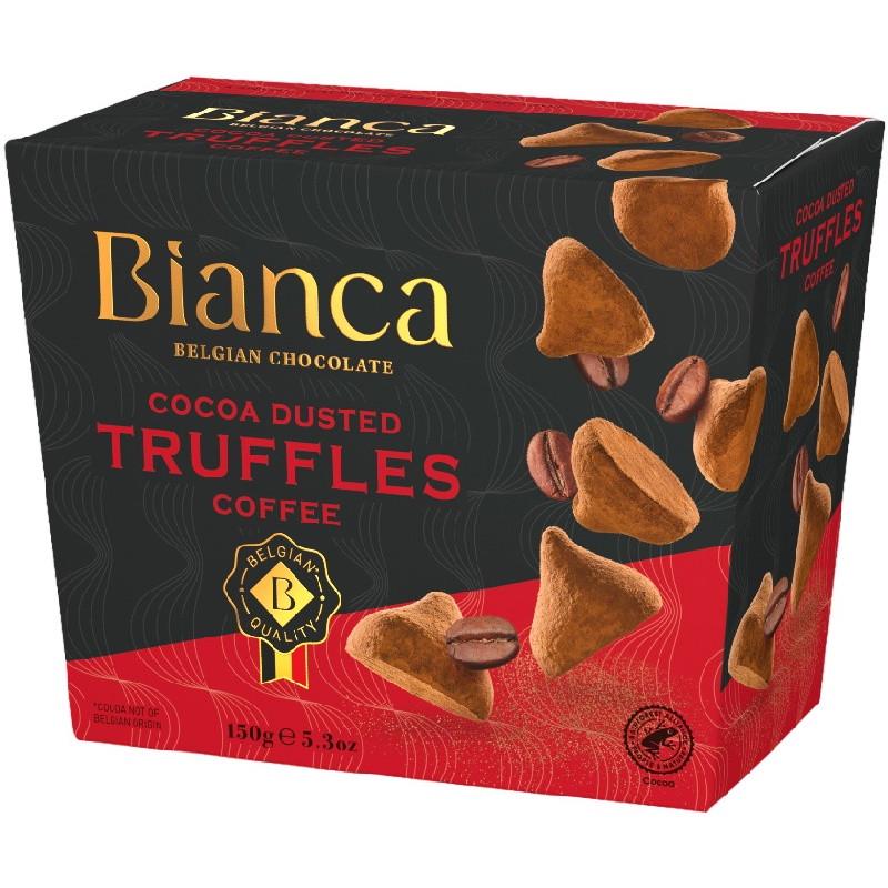 Цукерки Bianca Belgian Chocolate Truffles Coffee 150 г