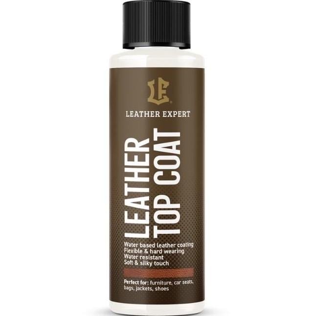 Лак бесцветный для кожи салона автомобиля Leather Expert Leather Top Coat матовый 50 мл