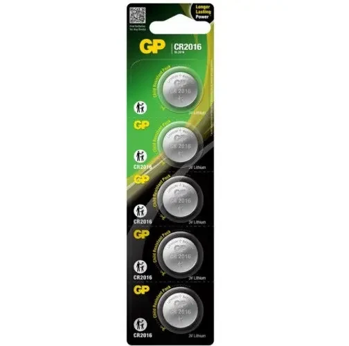 Батарейки GP Batteries CR2016 3v 5 шт.