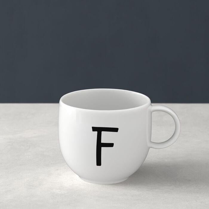 Чашка для кофе Villeroy & Boch F Letters Mugs фарфор 330 мл (2608429)