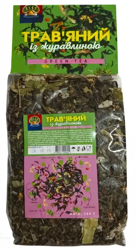 Чай трав'яний Amanti із журавлиною 200 г