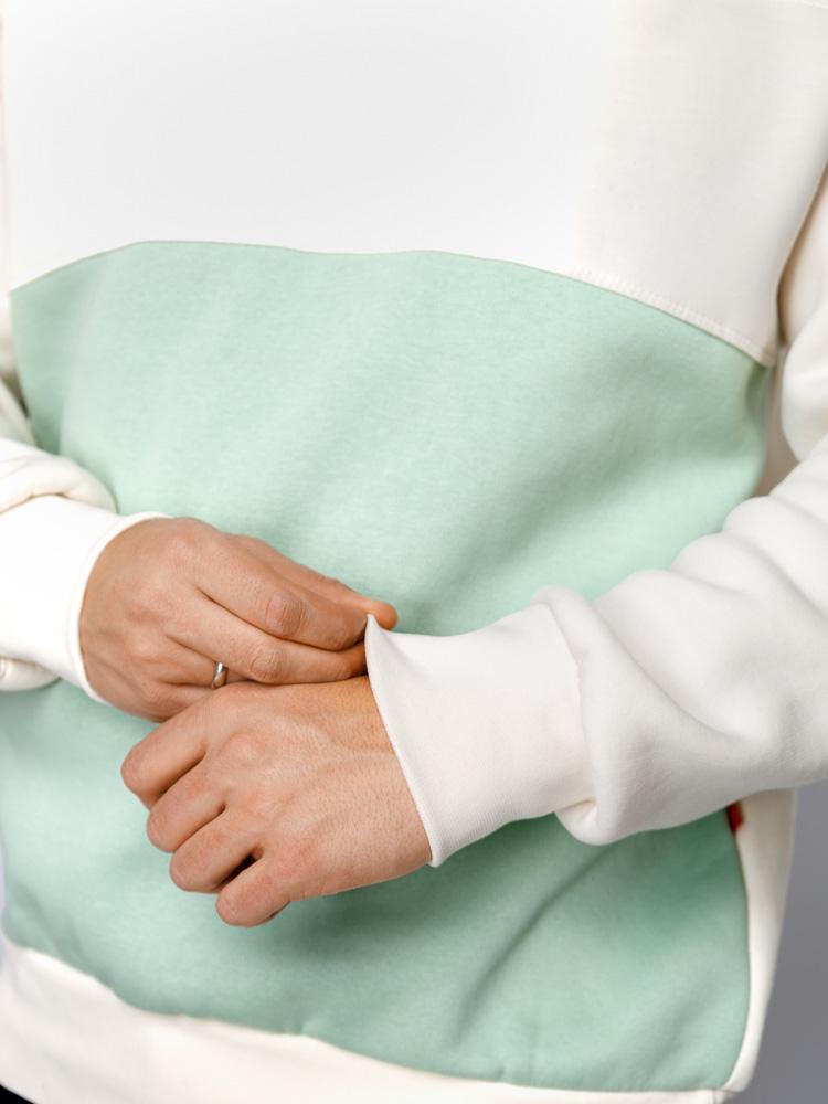 Світшот чоловічий ЦБ-00233112 р. 46 Білий (SKT000940651) - фото 2 Світшот чоловічий ЦБ-00233112 р. 46 Білий (SKT000940651) - фото 2